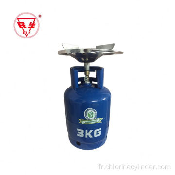 Cylindre de gaz LPG de camping 2kg